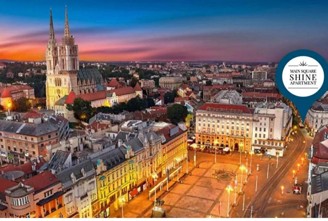 Luxurios And Historic Apartment "Shine" - Right On The Main Square ซาเกร็บ ภายนอก รูปภาพ