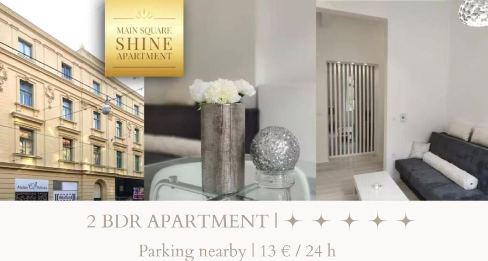 Luxurios And Historic Apartment "Shine" - Right On The Main Square ซาเกร็บ ภายนอก รูปภาพ
