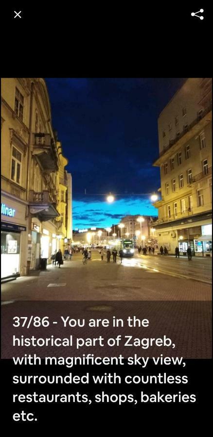 Luxurios And Historic Apartment "Shine" - Right On The Main Square ซาเกร็บ ภายนอก รูปภาพ